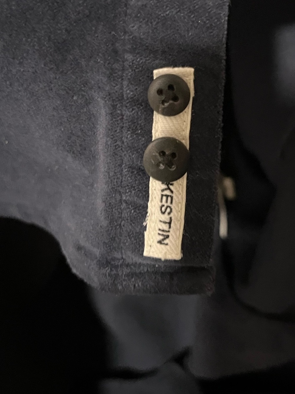 Kestin Raeburn Button Down Shirt - Dark Navy - Picture 4 of 13